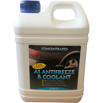 A1 Motorstores 2L Blue Antifreeze & Coolant