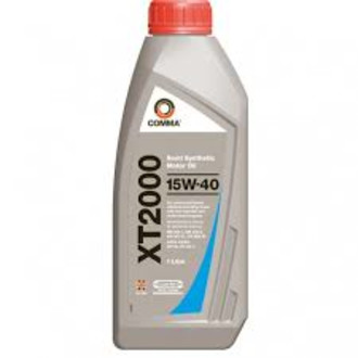 Comma XT2000 15w40 Semi Synthetic Oil 1l Bottles