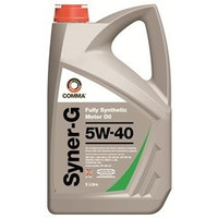 Comma Syner G 5w40 Fully Synthetic Oil 5l Bottles