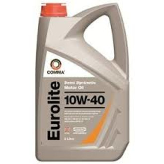 Comma Eurolite 10w40 Semi Synthetic Oil 5l Bottles