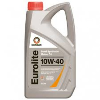 Comma Eurolite 10w40 Semi Synthetic Oil 2l bottles